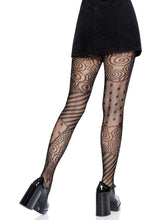 Doll Net Tights Black One Size Fishnet Patterned Hosiery Hosiery